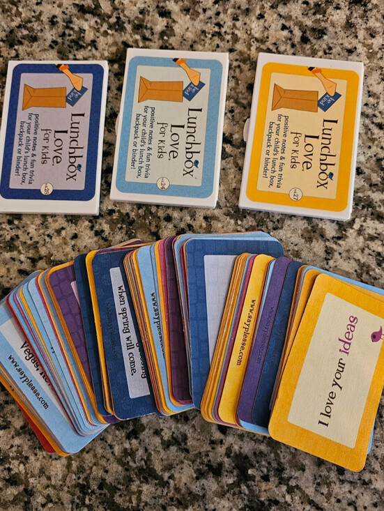 Other - Lunchbox Love Notes for Kids Say Please lot of positive lunch notes fun trivia